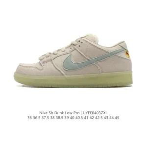 Nike SB Dunk Low Pro Denim Vintage Skateboarding Shoes for Men and Women