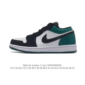 Jordan Air Jordan 1 Low Retro Leather Basketball Shoes