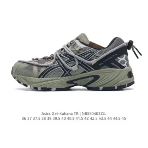 ASICS Gel-Kahana Tr V2 Outdoor Hiking Shoes - New Colorway Retro Style