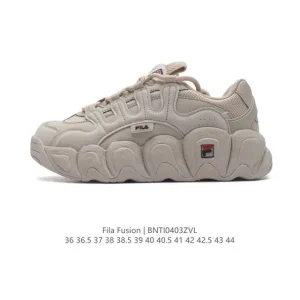 Fila Fusion Chunky Sole Platform Sneakers - Unisex Fashion Streetwear Shoes