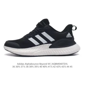 Adidas AlphaBounce Beyond Men's and Women's Running Shoes - Cushioned, Breathable, Lightweight Training Sneakers