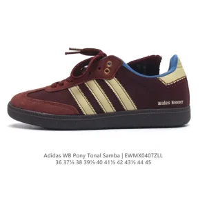 Adidas WB Pony Tonal Samba Sneakers Classic Three Stripes Retro Style