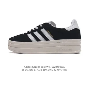 Adidas Gazelle Bold Women's Shoes - Retro Thick Sole Sneakers