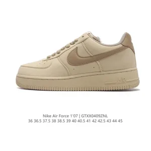 Nike Air Force 1 '07 Low White Leather Sneakers