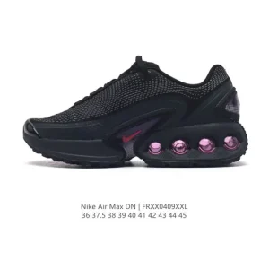 Nike Air Max Dn Black White Purple Running Shoes