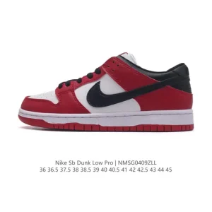 Nike SB Dunk Low Pro Bq6817-600 Vintage Skateboarding Shoes