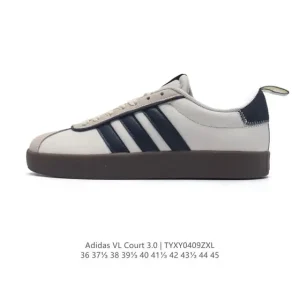 Adidas VL Court 3.0 Shoes - Classic Leather Tennis & Lifestyle Sneakers