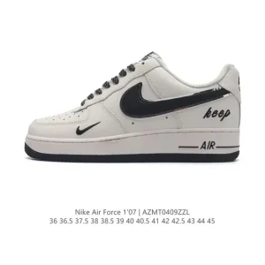 Nike Air Force 1 '07 Low White Leather Sneakers