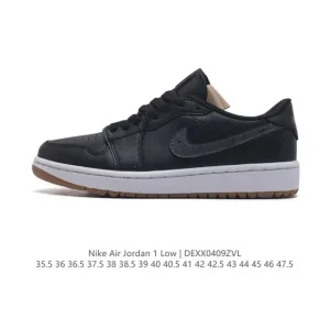 Jordan Air 1 Low Retro Classic Leather Basketball Shoes
