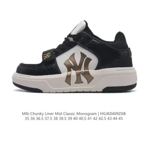 MLB Chunky Liner Mid Retro Streetwear Sneakers