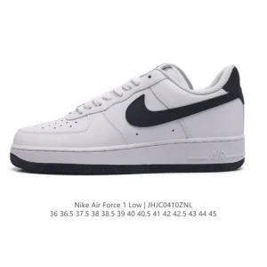 Nike Air Force 1 '07 Low White Leather Sneakers