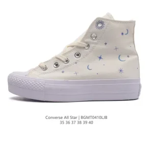 Converse All Star Lift Vintage Canvas Platform Shoes