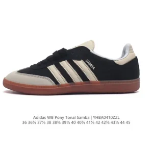 Adidas WB Pony Tonal Samba Sneakers Classic Three Stripes Retro Style