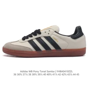 Adidas Wb Pony Tonal Samba Sneakers Classic Three Stripes Retro Style