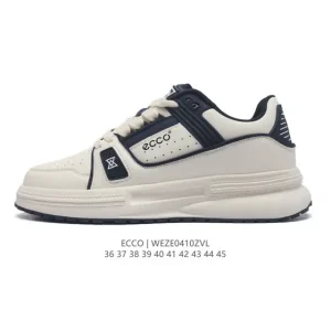 ECCO 2024 New Arrival Men's/Women's British Style Casual Shoes Premium Italian Leather