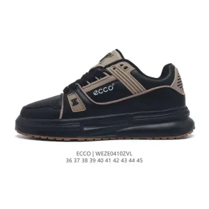 ECCO 2024 New Arrival Men's/Women's British Style Casual Leather Shoes