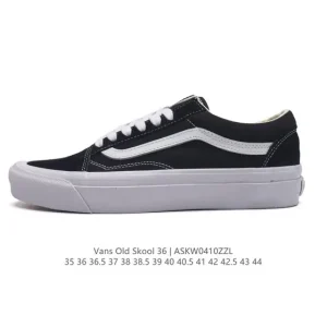 Vans Old Skool OG Low-Top Skate Shoes - Vintage Style 36