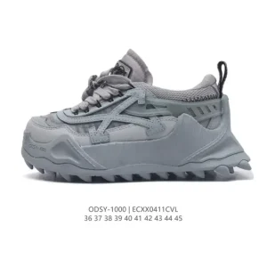 Off-White Odsy-1000 Sneakers Hiking Boots Retro Design Logo Fusion