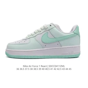 Nike Air Force 1 '07 Low White Leather Sneakers
