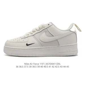 Nike Air Force 1 '07 Low White Leather Men's Shoes