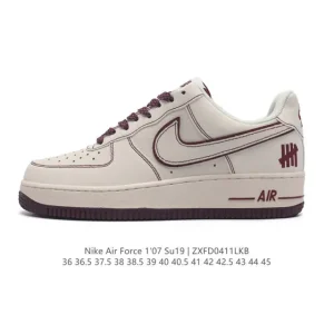 Nike Air Force 1 '07 Low - White Leather Low-Top Sneakers