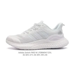 Adidas Switch Fwd Women's Running Shoes - Thick Sole Cushioned Sneakers for Heel Strikers