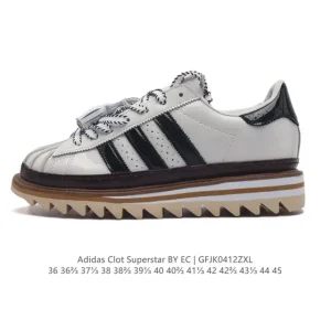Clot x Adidas Originals Superstar Shark Tooth Sneakers
