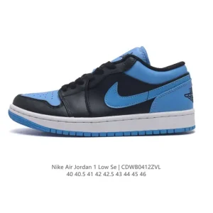 Jordan AJ1 Low Retro Leather Sneakers