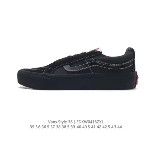 Vans Style 36 Low Top Canvas Skate Shoes