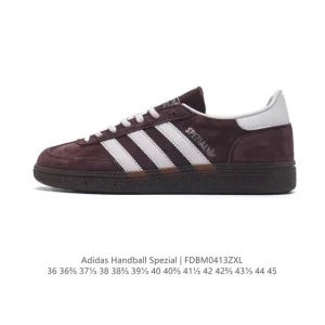 Adidas Handball Spezial Vintage Leather Sneakers