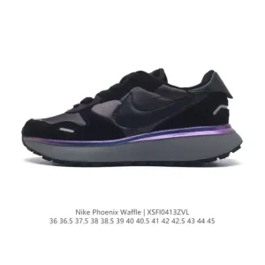 Nike Phoenix Waffle Vintage Running Shoes - Chunky Sole Retro Sneakers