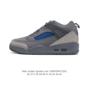 Jordan Spizike Low University Red Obsidian Blue