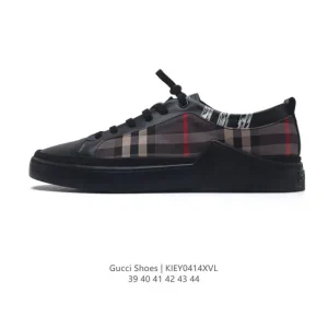 Gucci 2024 New Men's High-Top Boots - British Style Casual Shoes
