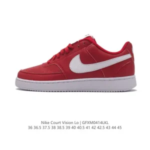 Nike Court Vision Lo Vintage Leather Basketball Shoes