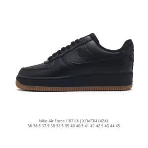 Nike Air Force 1 '07 Low White Leather Sneakers