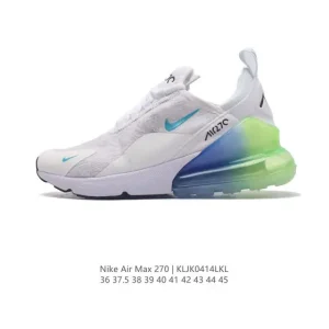 Nike Air Max 270 Men's and Women's Running Shoes with Max Air 270 Cushioning
