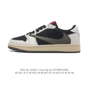 Nike Air Jordan 1 Low OG 'Military Blue' Reverse Swoosh - Men's & Women's Basketball Shoes