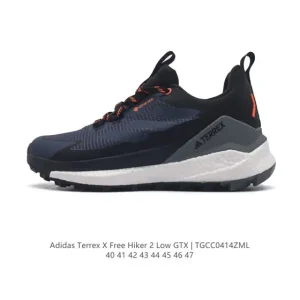 Adidas Terrex X Free Hiker 2.0 Gore-Tex Waterproof Hiking Shoes for Men