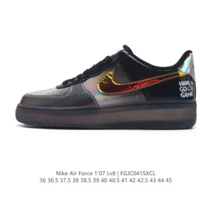 Nike Air Force 1 '07 Low Leather White Sneakers