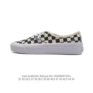 Vans Authentic Checkerboard Vulc Canvas Shoe