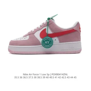 Nike Air Force 1 '07 Low White Leather Sneakers