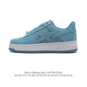 Bape x Nike Air Force 1 Sta Low Camo Lifestyle Sneaker