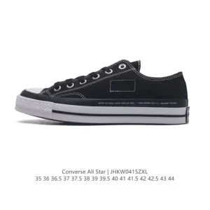 Converse Chuck Taylor All Star 1970S Ox Fragment Design x Moncler Collaboration White Black