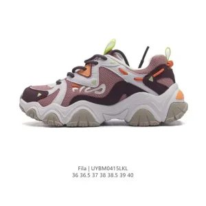 FILA Women's Cat Paw Sneakers 2023 New Arrival Breathable Fashion Retro Running Shoes