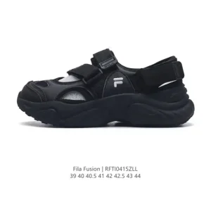 Fila Fusion Men's Chunky Sole Sandals - Retro Street Style Comfortable Breathable Shoes