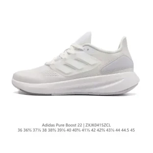 Adidas Pureboost 22 Running Shoes for Men and Women - Boost Cushioning & Breathable Mesh
