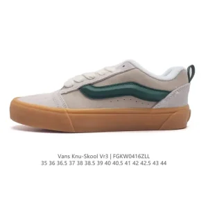 Vans Knu Skool Vr3 Lx Bread Shoe Suede Bulky Retro Skateboard Sneaker