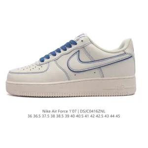 Nike Air Force 1 '07 Low White Leather Sneakers