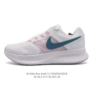Nike Run Swift 3 Women's Running Shoes - Breathable Mesh, Cushioned Sole, Height Increasing