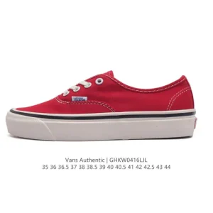 Vans Authentic Classic Canvas Shoes - Retro Skateboarding Lifestyle Unisex